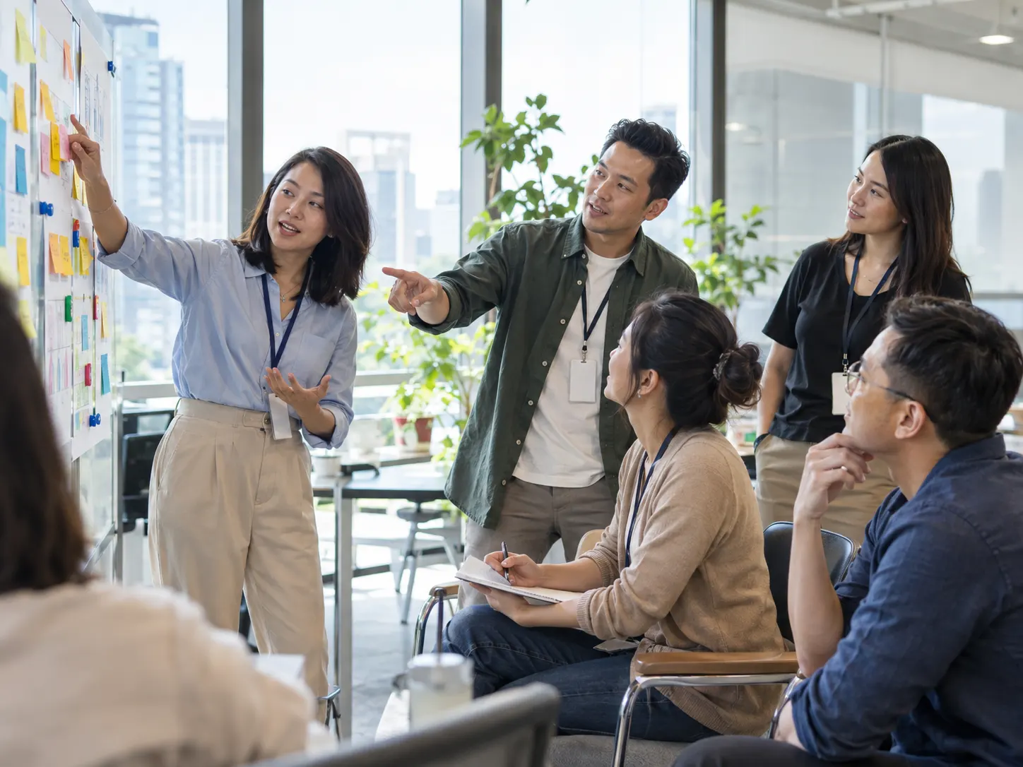 An organisational development and learning setting