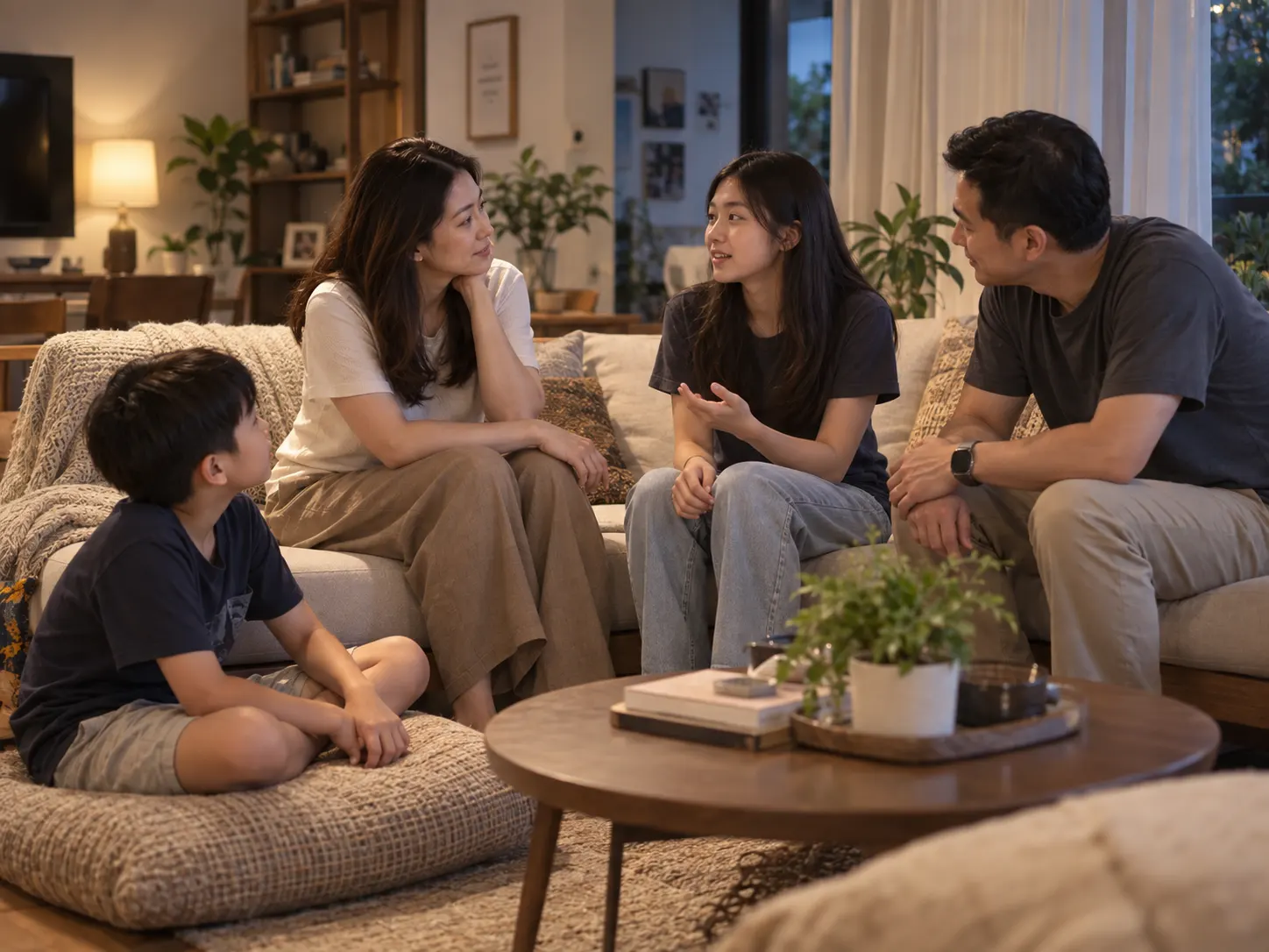 A family growth and connection conversation